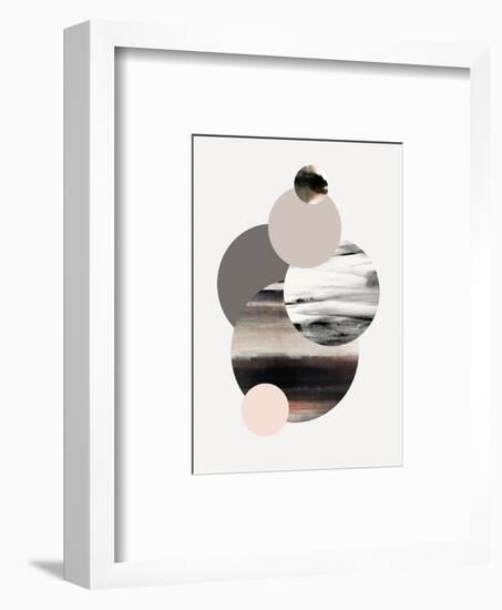 Circles 1-Design Fabrikken-Framed Art Print