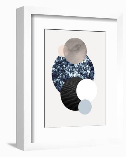 Circles 2-Design Fabrikken-Framed Art Print