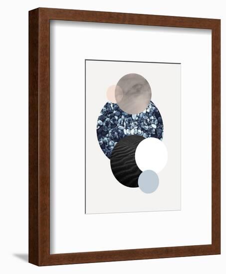 Circles 2-Design Fabrikken-Framed Art Print