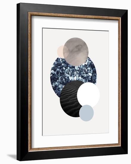 Circles 2-Design Fabrikken-Framed Art Print