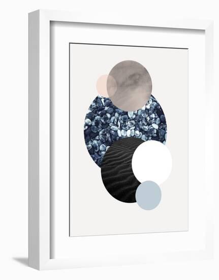 Circles 2-Design Fabrikken-Framed Art Print