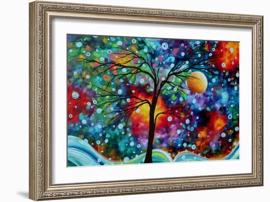 Circles A Moment In-Megan Aroon Duncanson-Framed Art Print