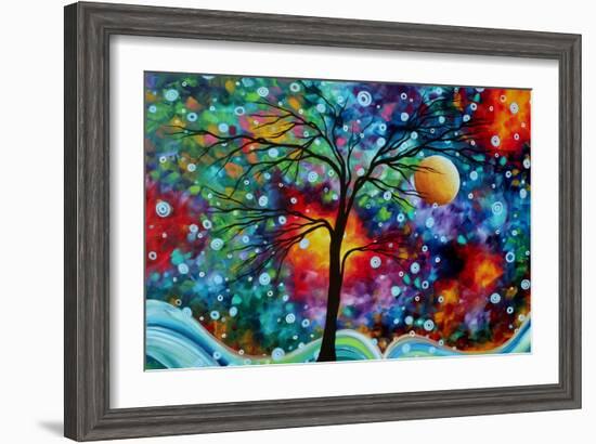 Circles A Moment In-Megan Aroon Duncanson-Framed Art Print