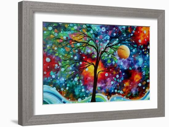 Circles A Moment In-Megan Aroon Duncanson-Framed Art Print