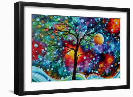 Circles A Moment In-Megan Aroon Duncanson-Framed Art Print