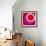 Circles and Colors (Red), 2013-Carl Abbott-Framed Serigraph displayed on a wall