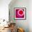 Circles and Colors (Red), 2013-Carl Abbott-Framed Serigraph displayed on a wall