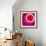 Circles and Colors (Red), 2013-Carl Abbott-Framed Serigraph displayed on a wall