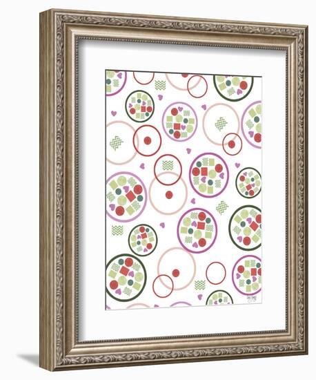 Circles and Dots-Bee Sturgis-Framed Art Print