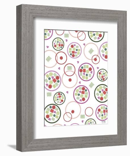 Circles and Dots-Bee Sturgis-Framed Art Print