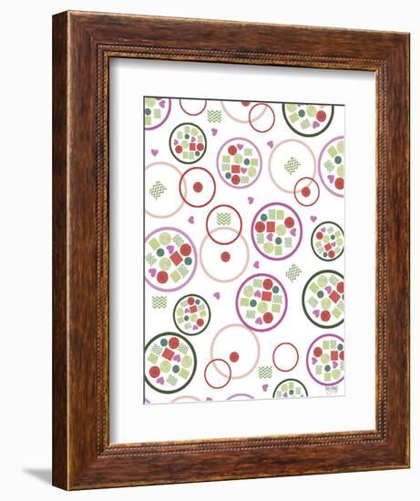 Circles and Dots-Bee Sturgis-Framed Art Print