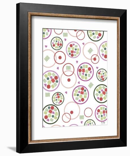 Circles and Dots-Bee Sturgis-Framed Art Print