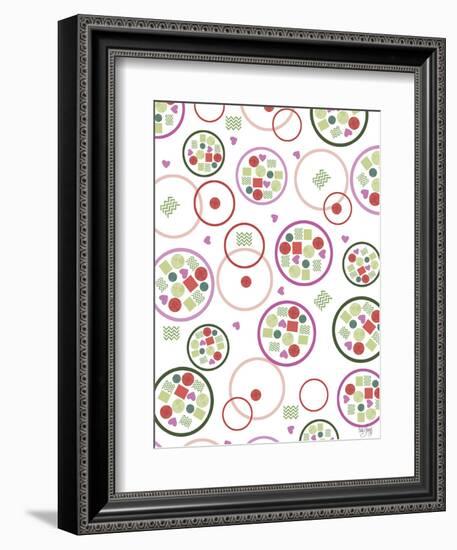 Circles and Dots-Bee Sturgis-Framed Art Print