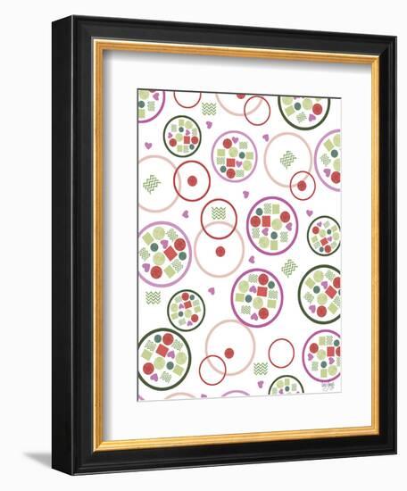 Circles and Dots-Bee Sturgis-Framed Art Print