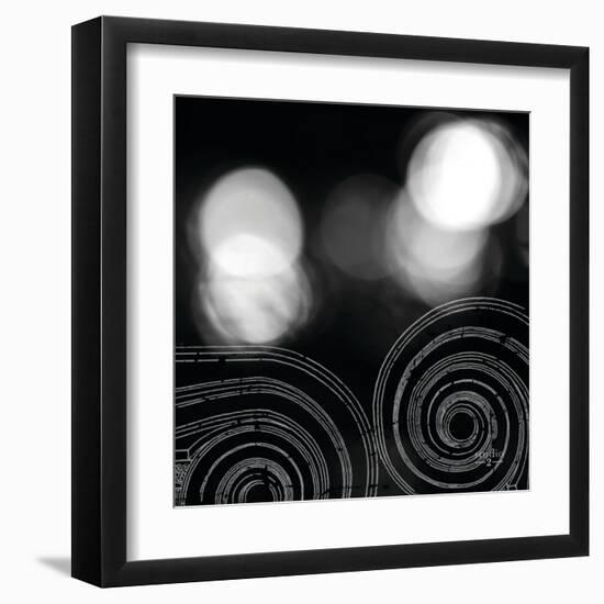 Circles and Swirls II-Studio 2-Framed Art Print