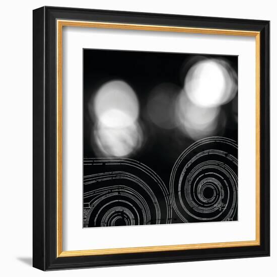 Circles and Swirls II-Studio 2-Framed Art Print