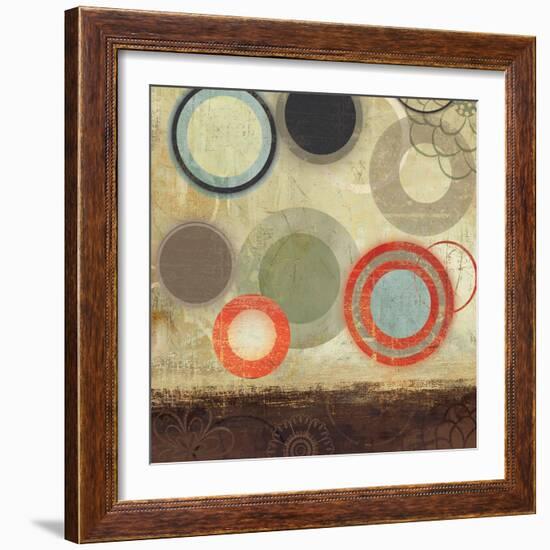 Circles I-Sloane Addison  -Framed Art Print