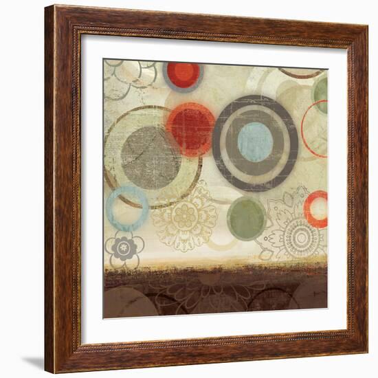 Circles II-Sloane Addison  -Framed Art Print