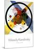 Circles in Circle-Wassily Kandinsky-Mounted Art Print