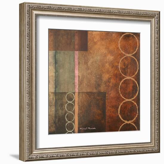 Circles in the Abstract I-Michael Marcon-Framed Art Print