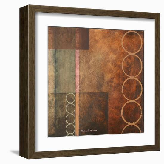 Circles in the Abstract I-Michael Marcon-Framed Art Print