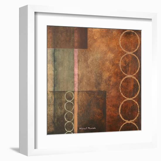 Circles in the Abstract I-Michael Marcon-Framed Art Print