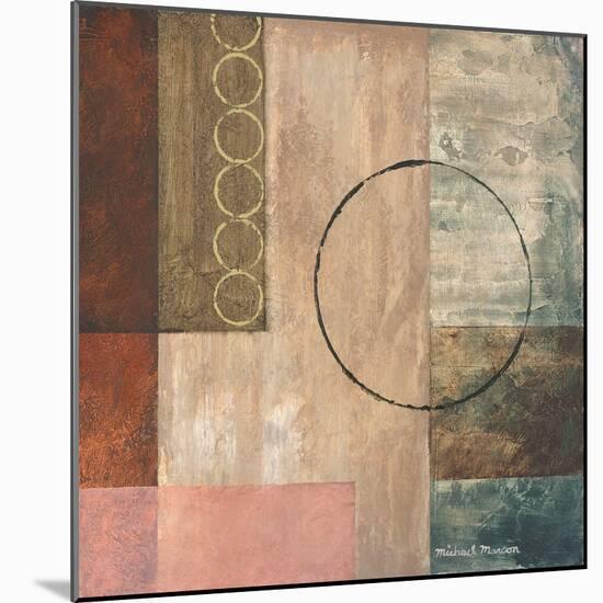 Circles in the Abstract II-Michael Marcon-Mounted Art Print