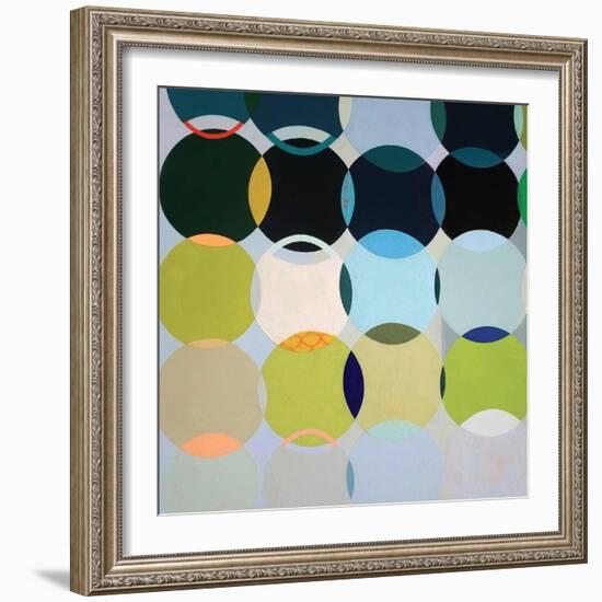 Circles No. 1-Naomi Taitz Duffy-Framed Art Print