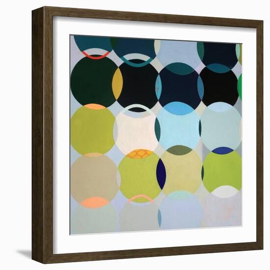 Circles No. 1-Naomi Taitz Duffy-Framed Art Print