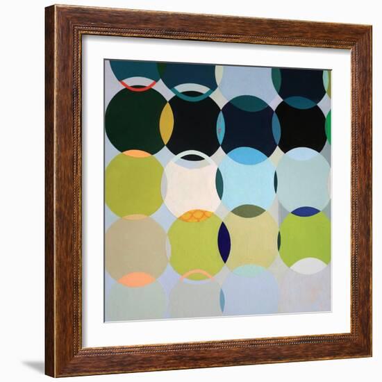 Circles No. 1-Naomi Taitz Duffy-Framed Art Print