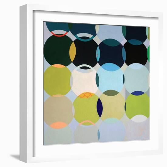 Circles No. 1-Naomi Taitz Duffy-Framed Art Print