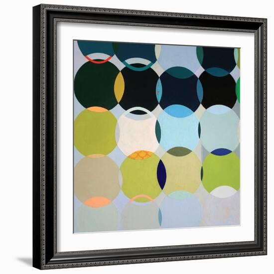 Circles No. 1-Naomi Taitz Duffy-Framed Art Print