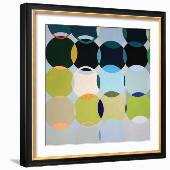 Circles No. 1-Naomi Taitz Duffy-Framed Art Print