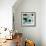 Circles No. 2-Naomi Taitz Duffy-Framed Art Print displayed on a wall