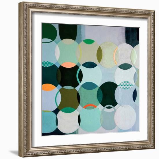 Circles No. 2-Naomi Taitz Duffy-Framed Art Print