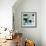 Circles No. 2-Naomi Taitz Duffy-Framed Art Print displayed on a wall