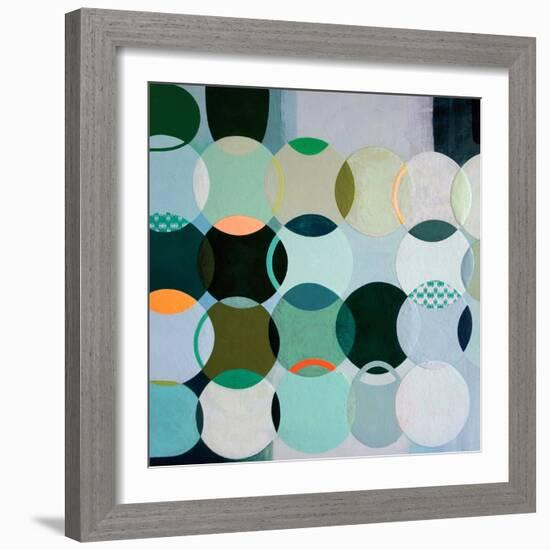 Circles No. 2-Naomi Taitz Duffy-Framed Art Print