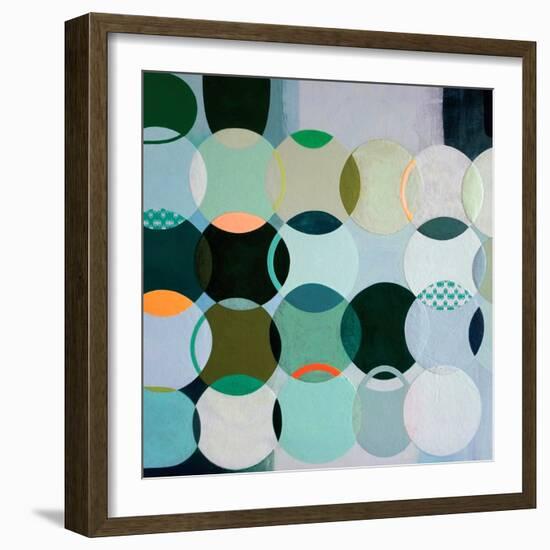 Circles No. 2-Naomi Taitz Duffy-Framed Art Print