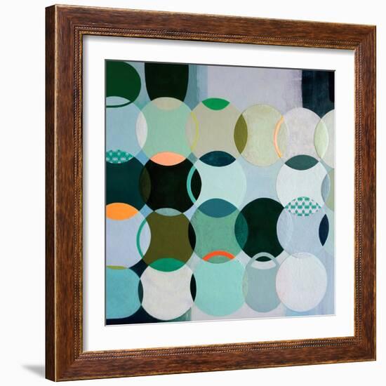 Circles No. 2-Naomi Taitz Duffy-Framed Art Print