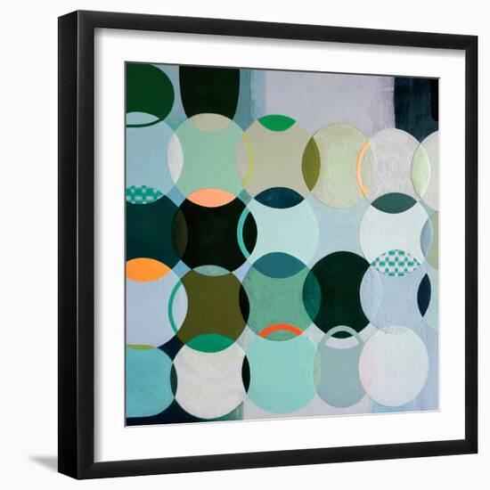 Circles No. 2-Naomi Taitz Duffy-Framed Art Print