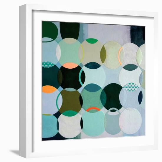 Circles No. 2-Naomi Taitz Duffy-Framed Art Print