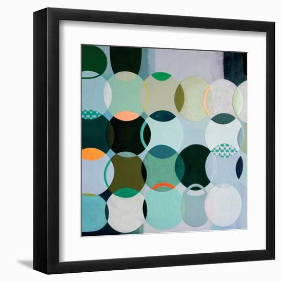 Circles No. 2-Naomi Taitz Duffy-Framed Art Print