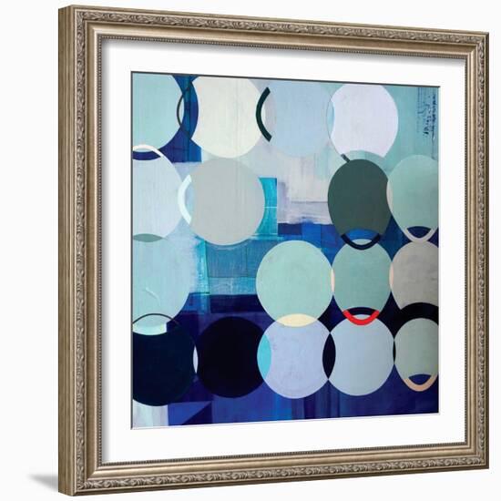 Circles No. 3-Naomi Taitz Duffy-Framed Art Print