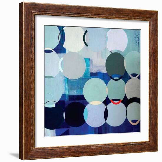 Circles No. 3-Naomi Taitz Duffy-Framed Art Print