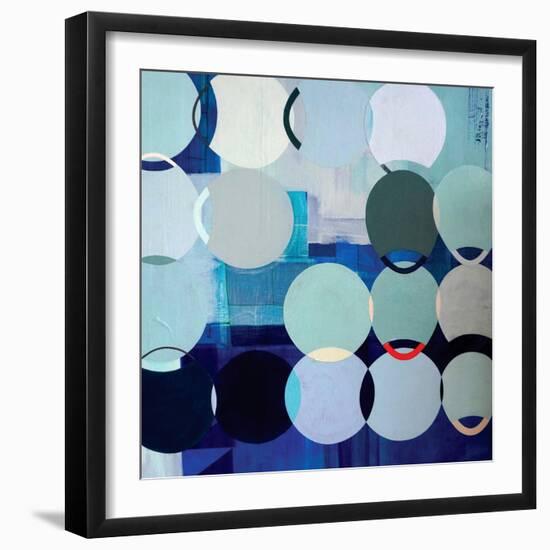 Circles No. 3-Naomi Taitz Duffy-Framed Art Print