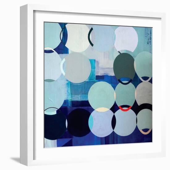 Circles No. 3-Naomi Taitz Duffy-Framed Art Print