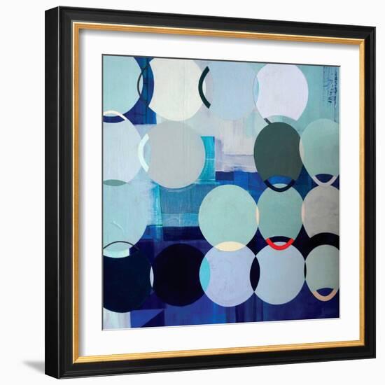 Circles No. 3-Naomi Taitz Duffy-Framed Art Print