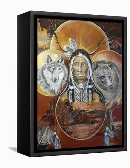 Circles of life-Sue Clyne-Framed Premier Image Canvas