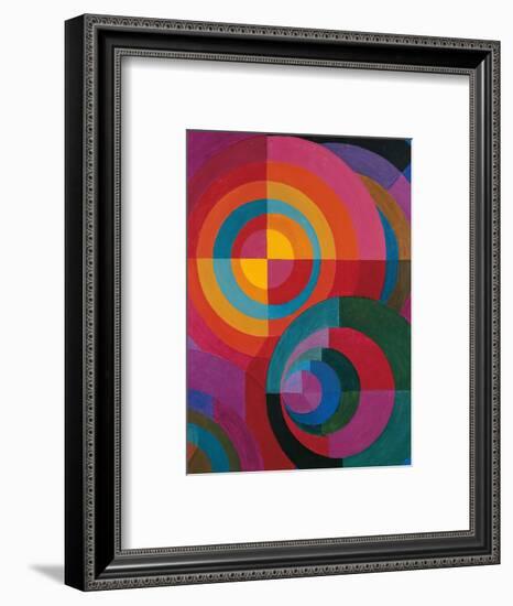 Circles-Johannes Itten-Framed Giclee Print