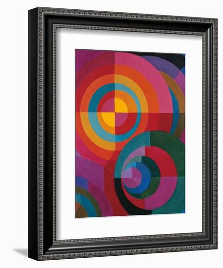 Circles-Johannes Itten-Framed Giclee Print